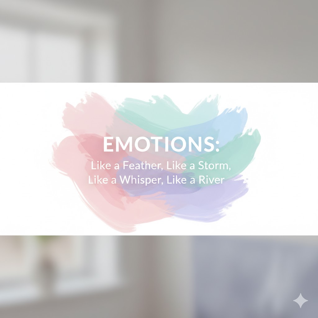 similes for emotions