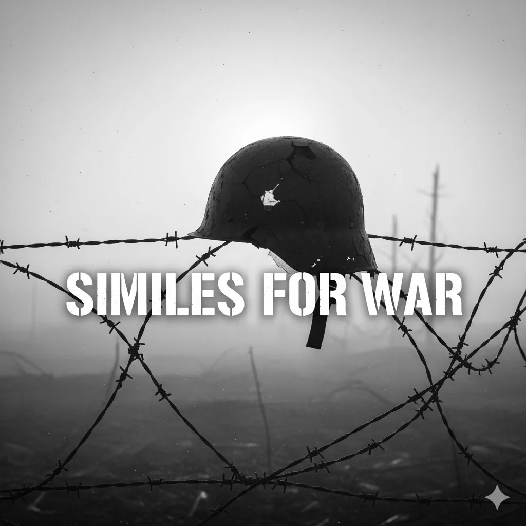 similes for war