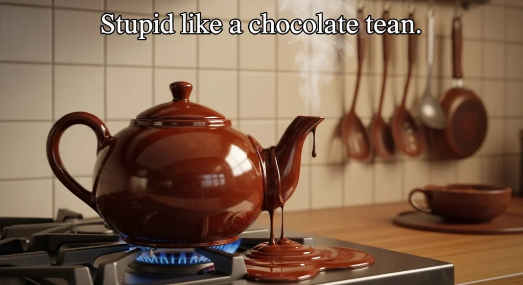 Stupid Like a Chocolate Teapot