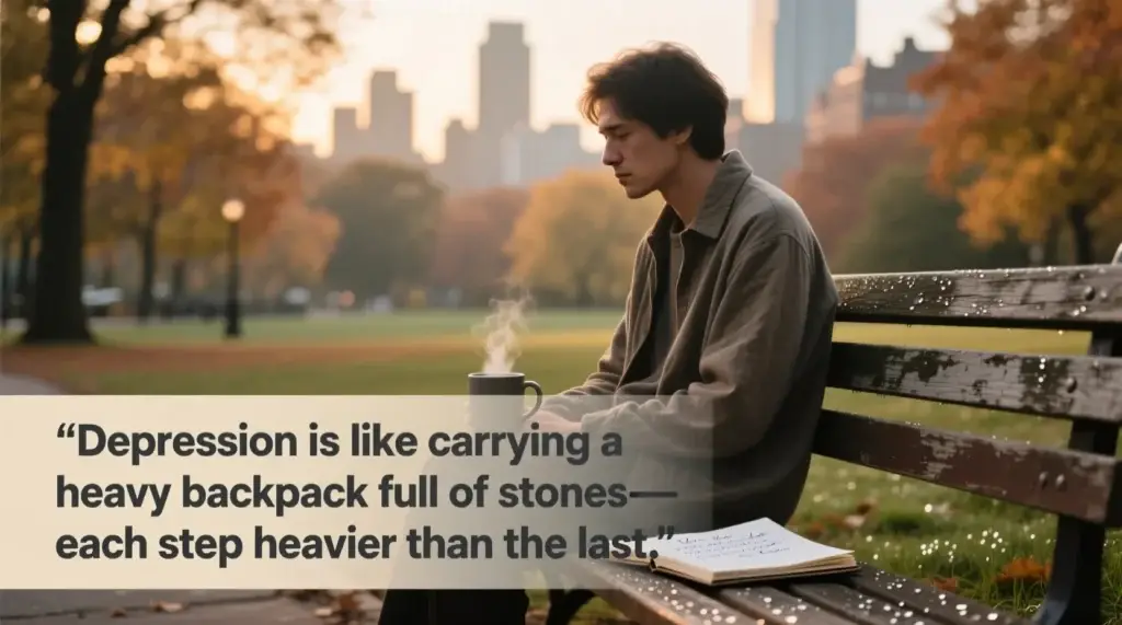 similes for depression