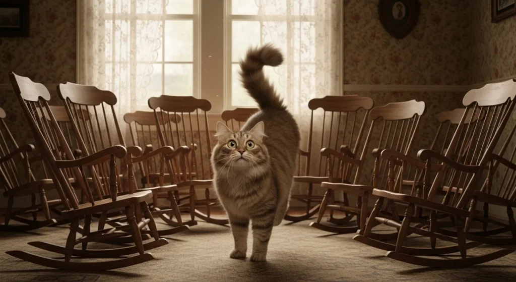 Nervous as a Cat in a Room Full of Rocking Chairs