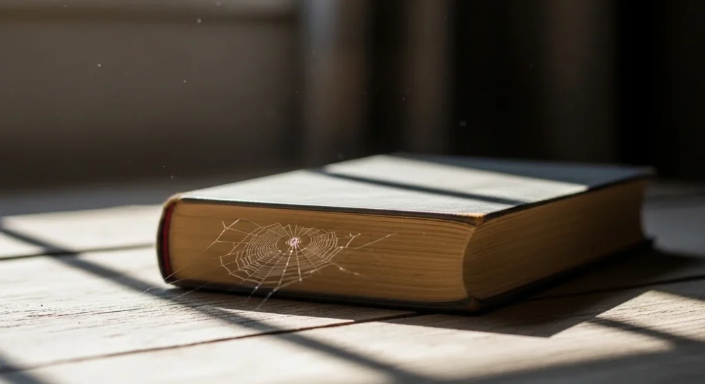 Silence is like a closed book