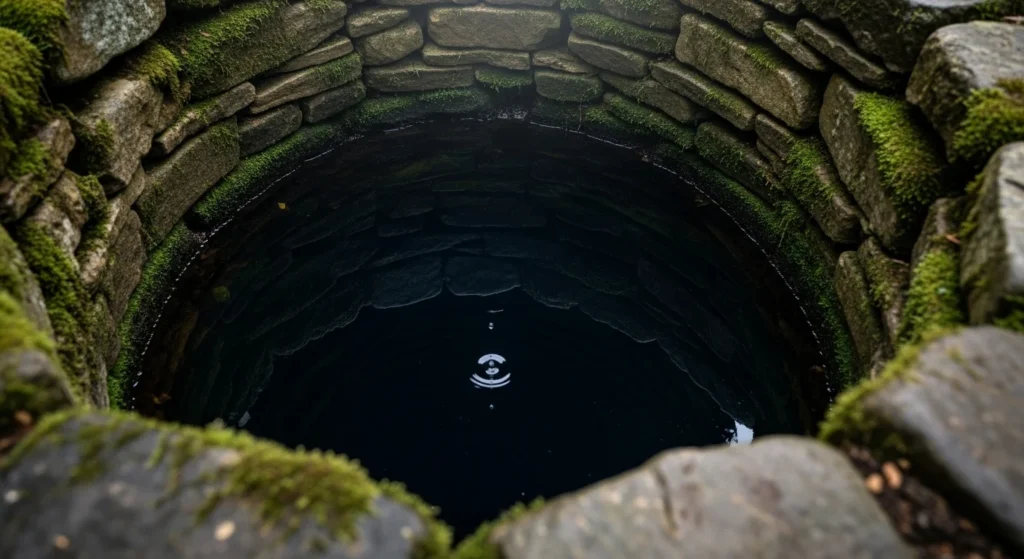 Silence is like a deep well