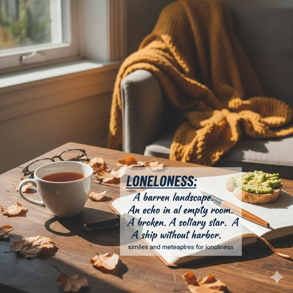 80+ Similes and Metaphors for Loneliness: Deep Comparisons That Capture Isolation