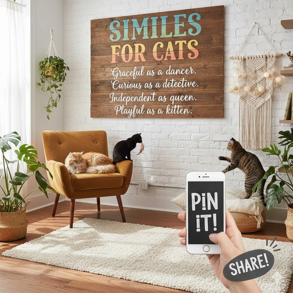 similes for cats