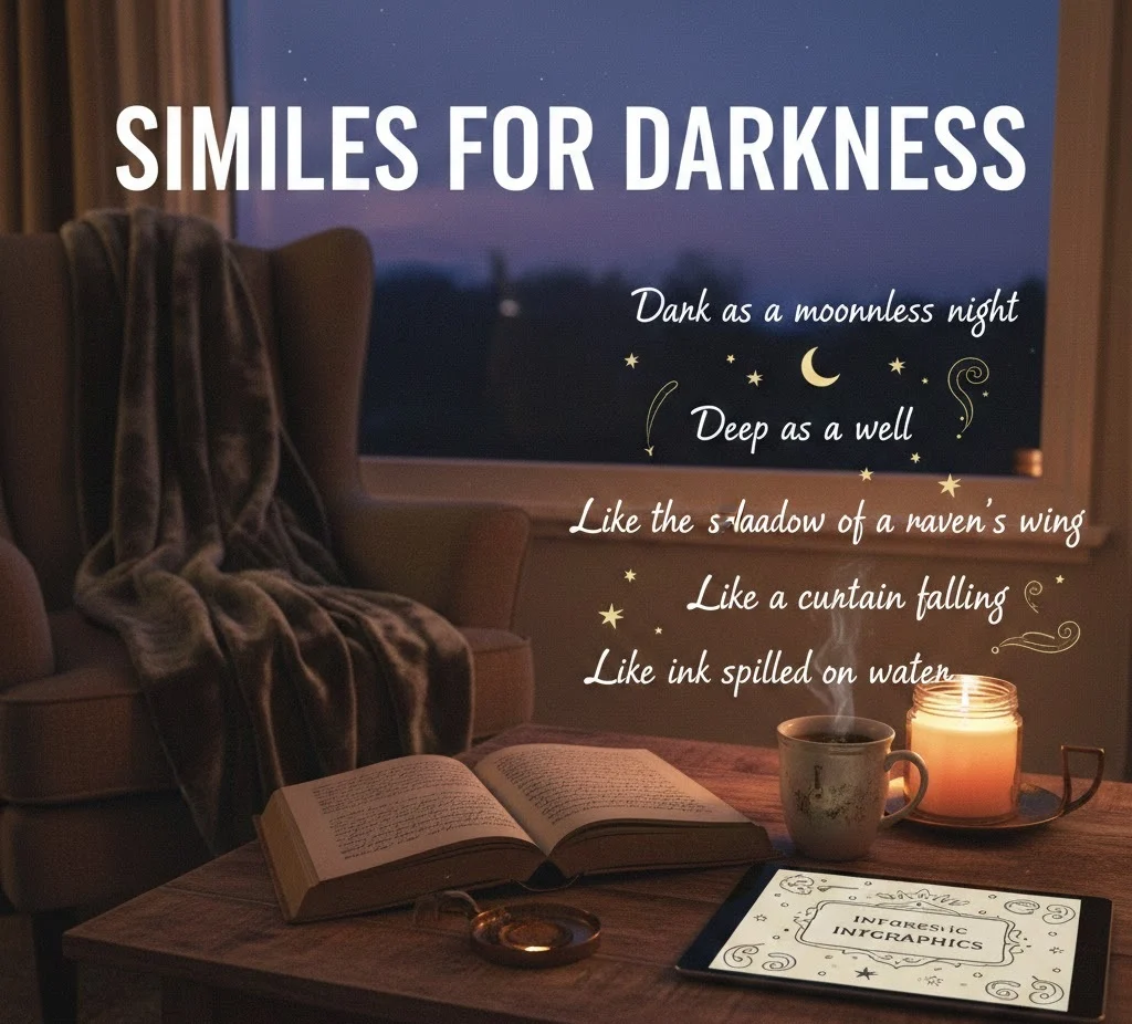 similes for darkness