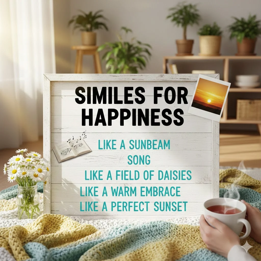 similes for happiness 2026