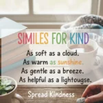 similes for kind