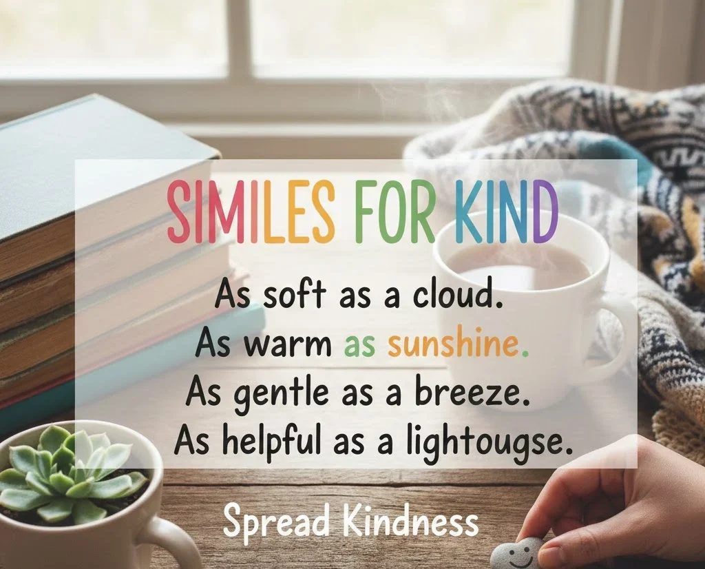 similes for kind