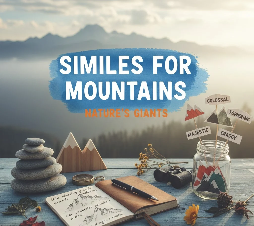 similes for mountains