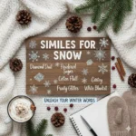 similes for snow