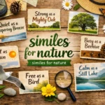 similes for nature
