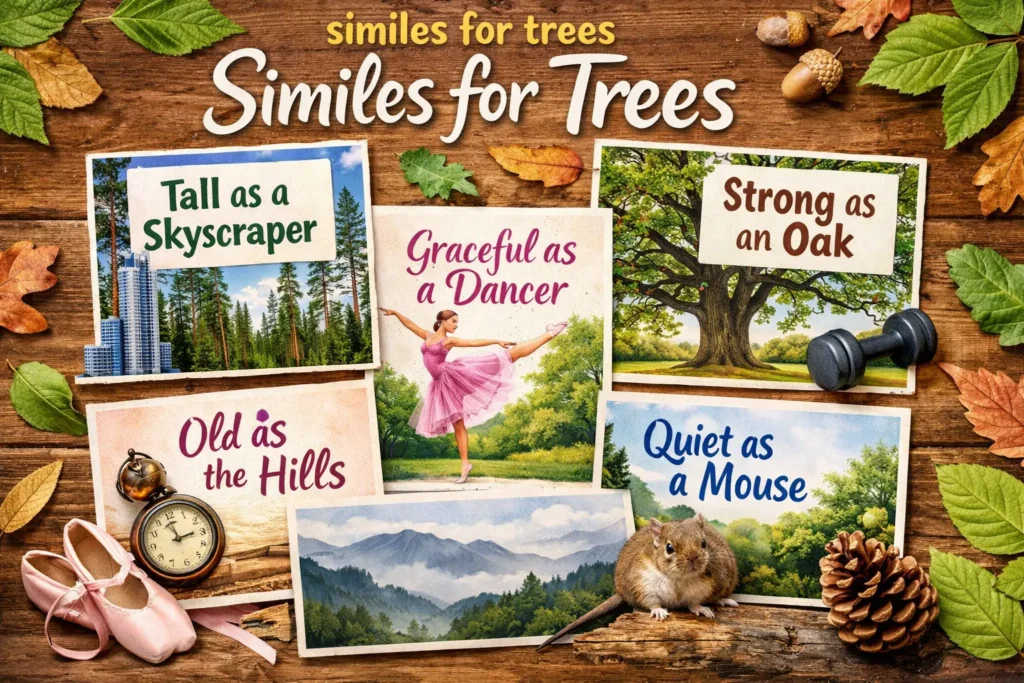 similes for trees