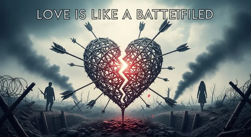 Love is like a battlefield