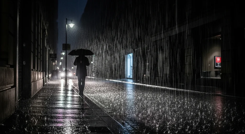 Rain like Needles from the Sky