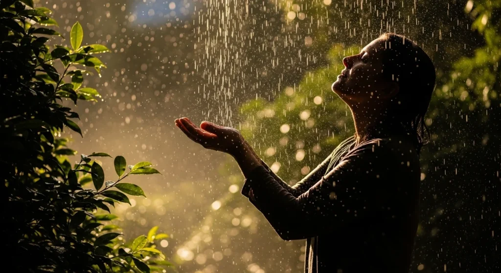 Rain like a Gentle Shower of Blessings