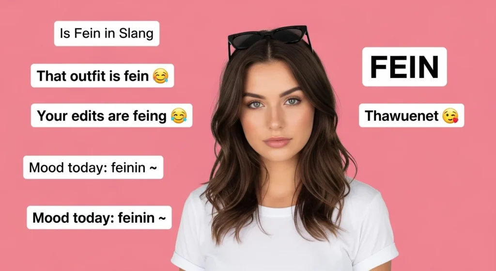 What Is Fein in Slang