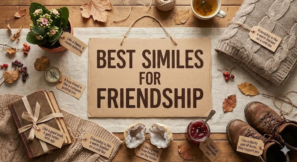 best similes for friendship