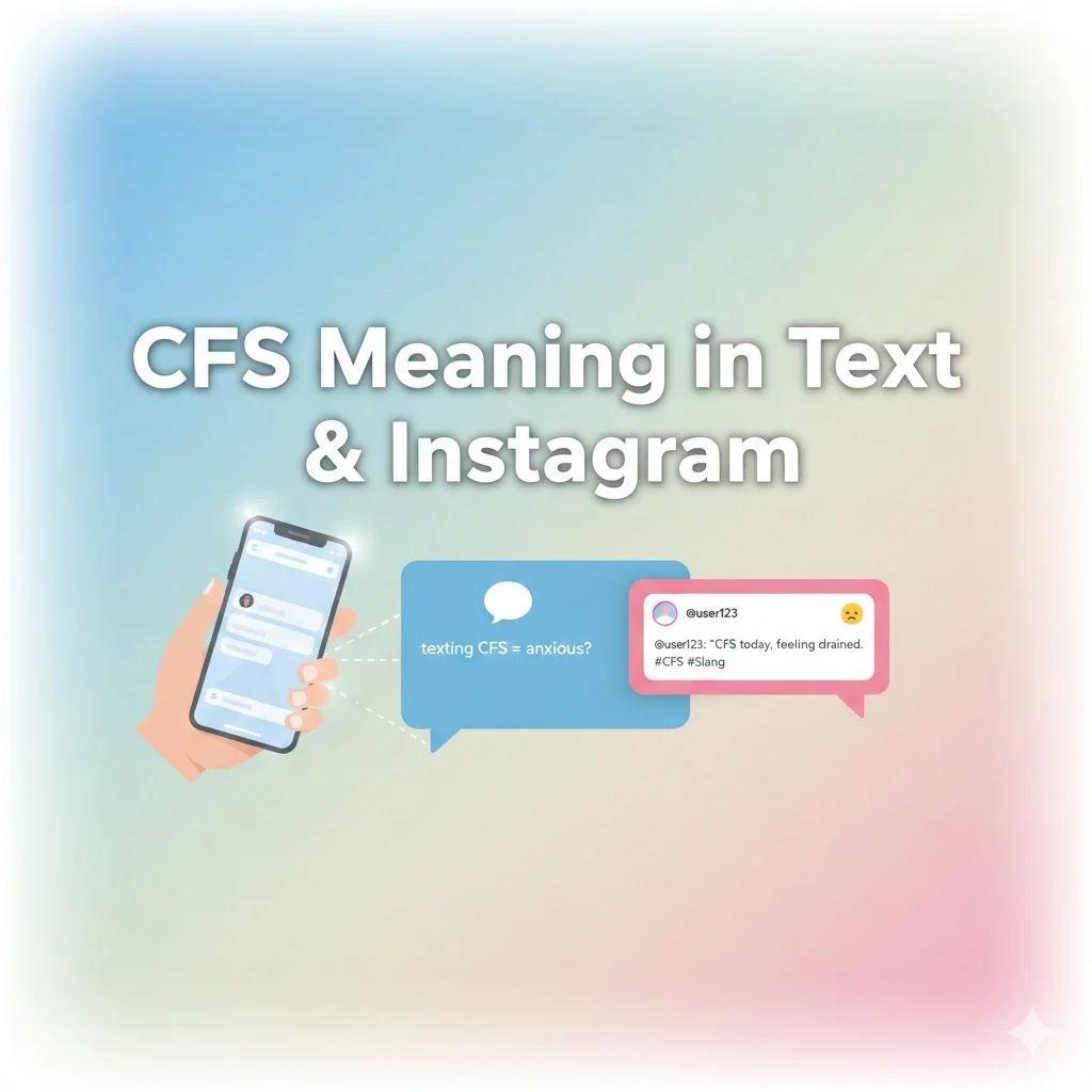 cfs meaning slang