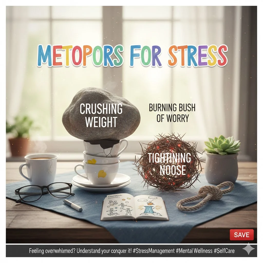 metaphors for stress