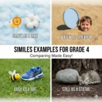 similes examples for grade 4