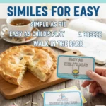 similes for easy