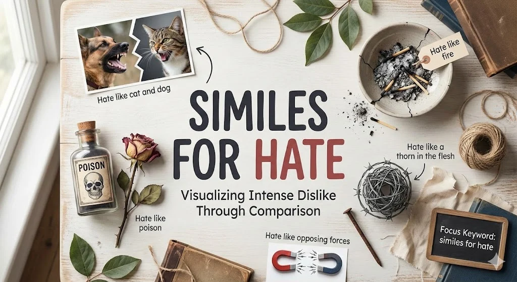 similes for hate