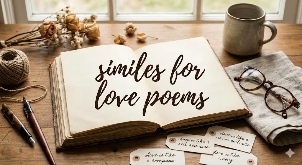 similes for love poems