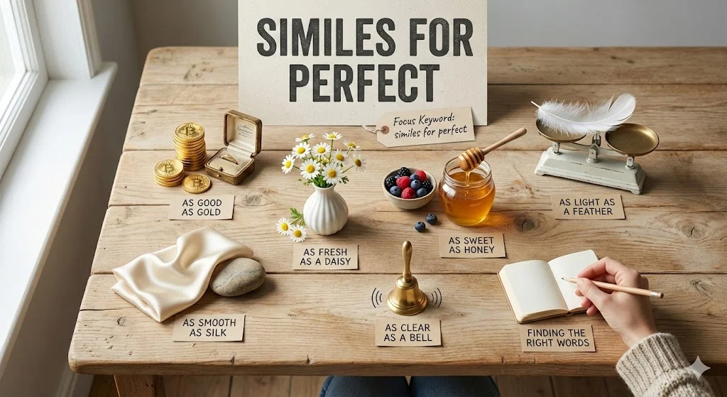 similes for perfect