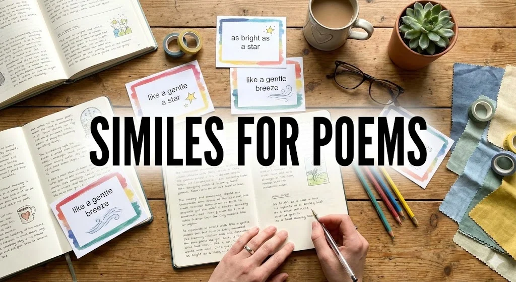 similes for poems