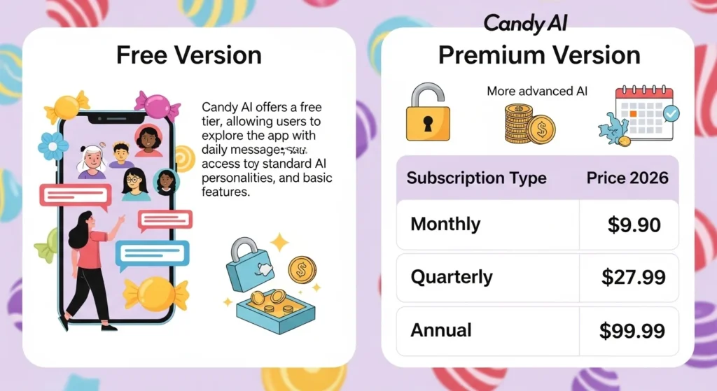 Candy AI Pricing and Cost