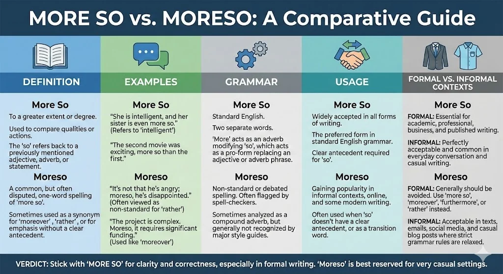 More So vs Moreso