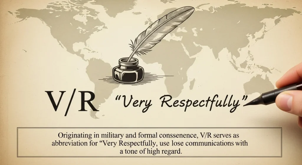 V/R Full Form and Where It Comes From