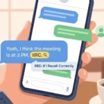 IIRC Meaning Explained – What Does IIRC Stand For in Text, Chat and Online Slang