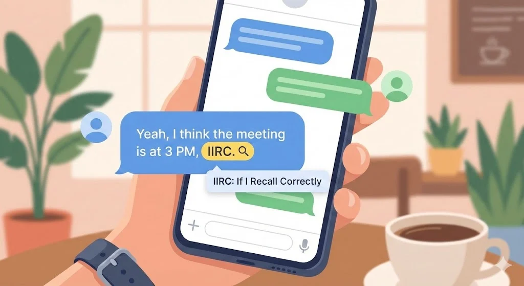 IIRC Meaning Explained – What Does IIRC Stand For in Text, Chat and Online Slang
