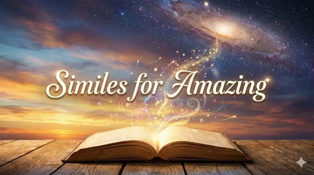 similes for amazing