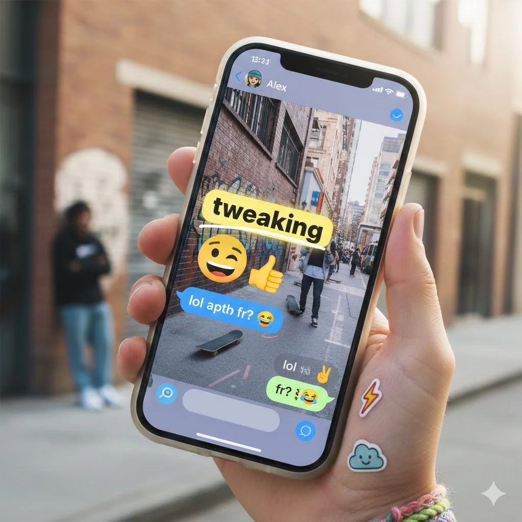 tweaking meaning slang