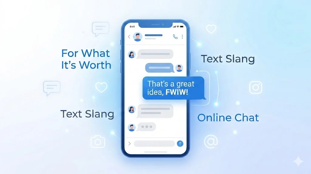 FWIW Meaning in Text