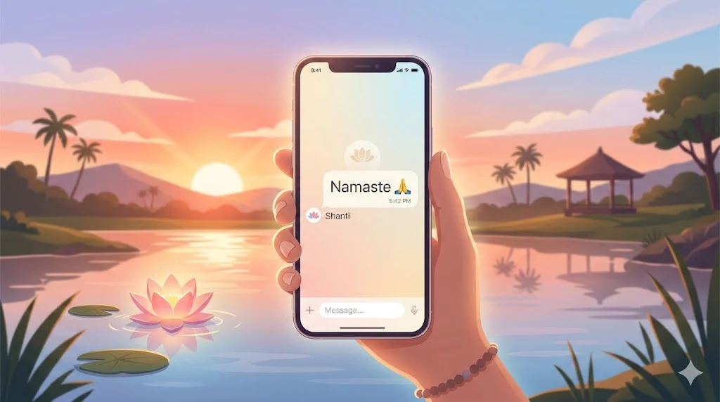 Namaste Meaning in Text and Slang