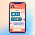 dtf meaning in text