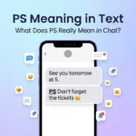ps meaning in text