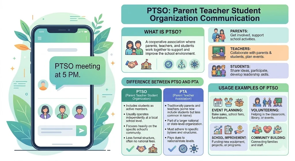 ptso meaning in text