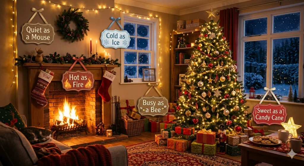 30+ Similes for Christmas That Spark Joy and Warm Holiday Feelings