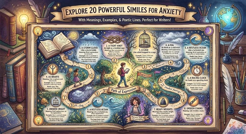 Similes for Anxiety
