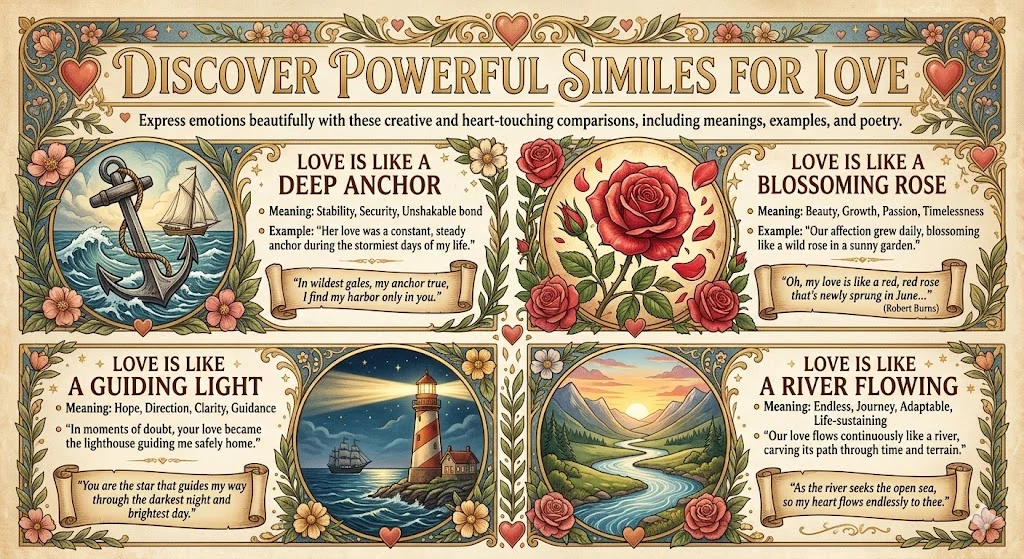 Similes for Love