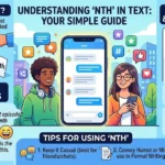 nth meaning in text