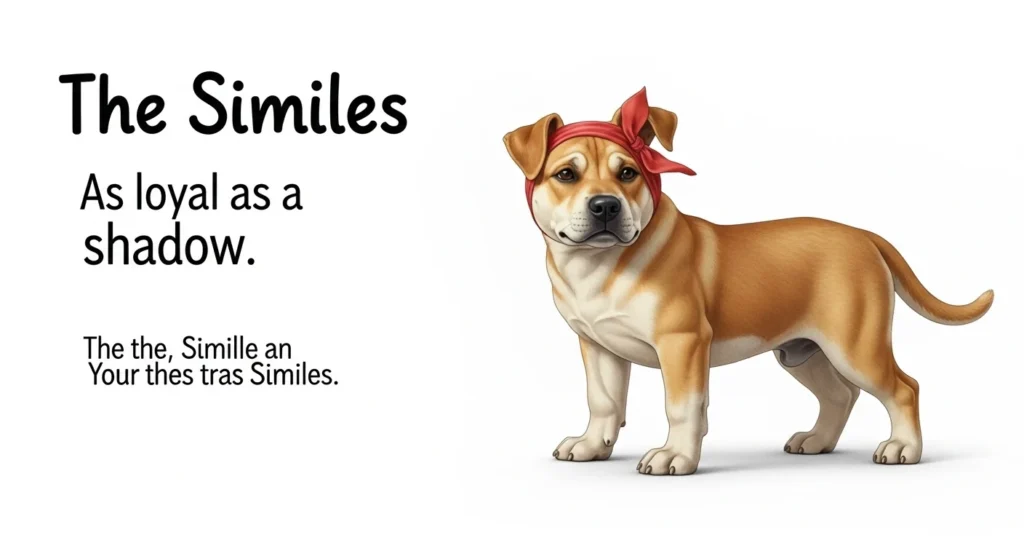 similes for dogs