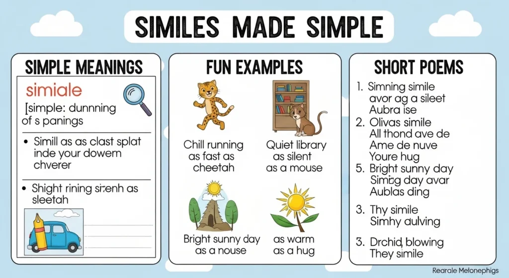 similes for students